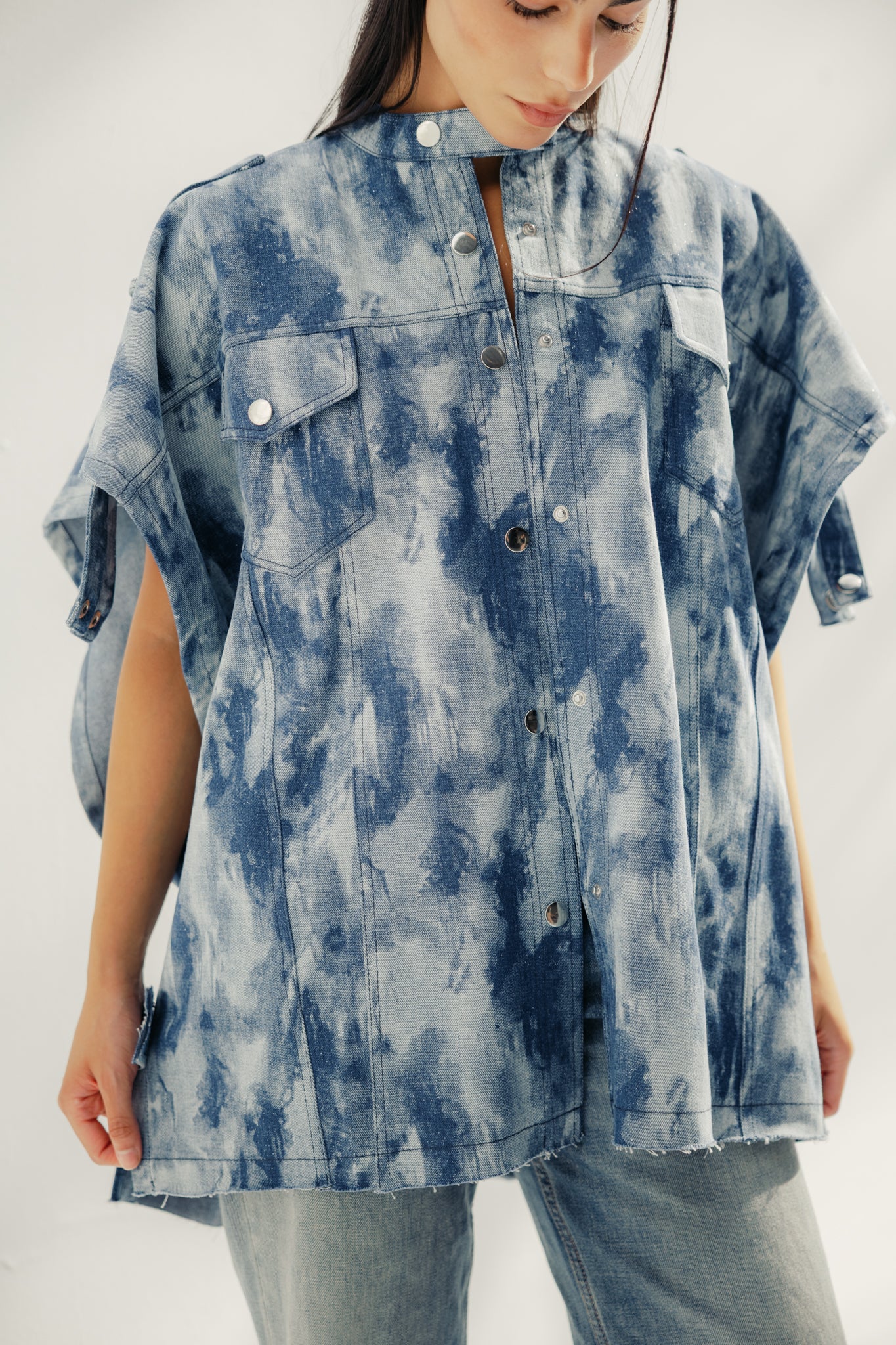 Edge Denim Vest,