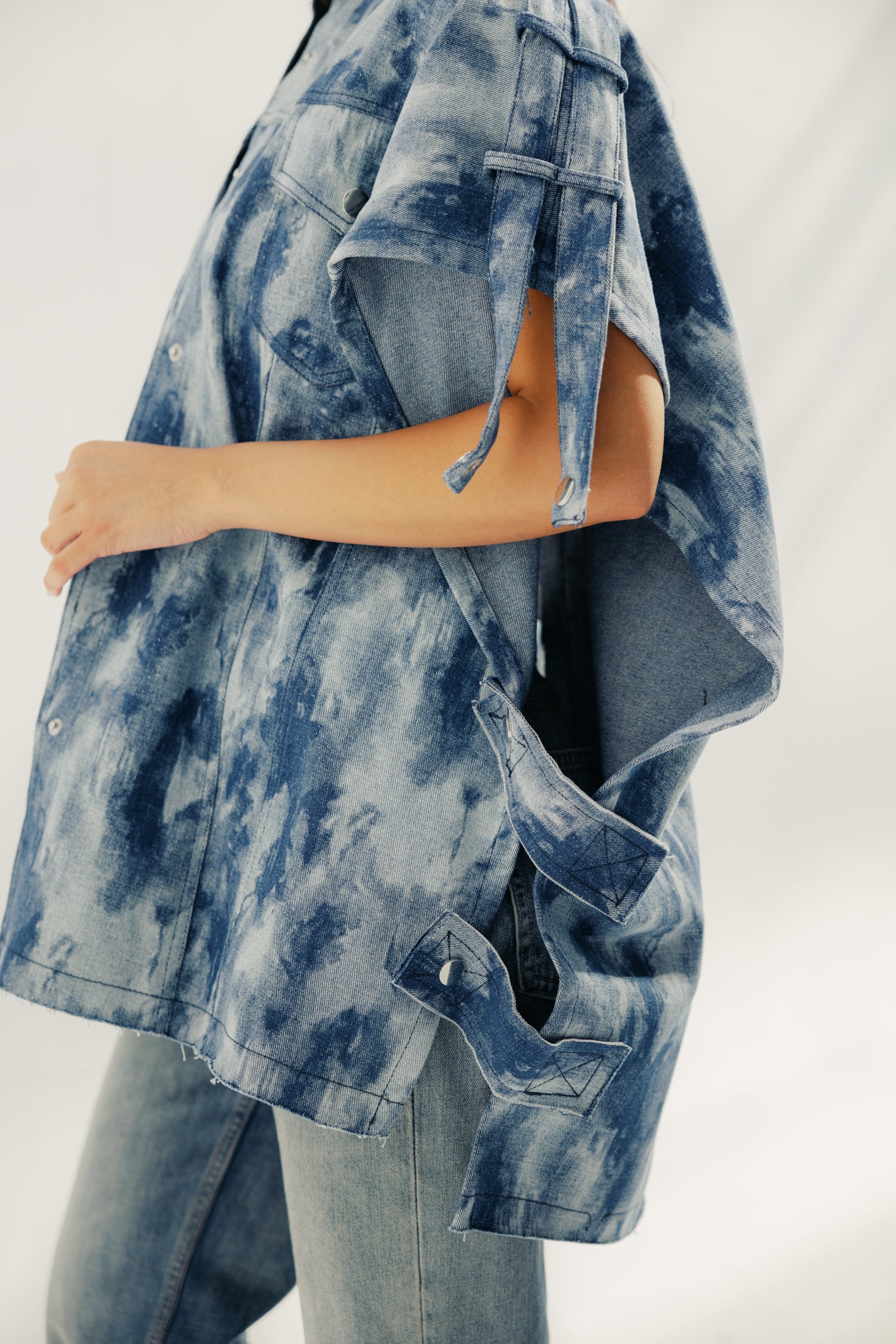 Edge Denim Vest,
