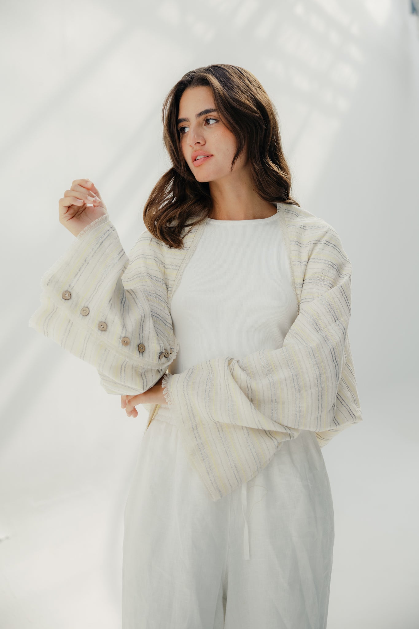 The Morning Light cardigan Green