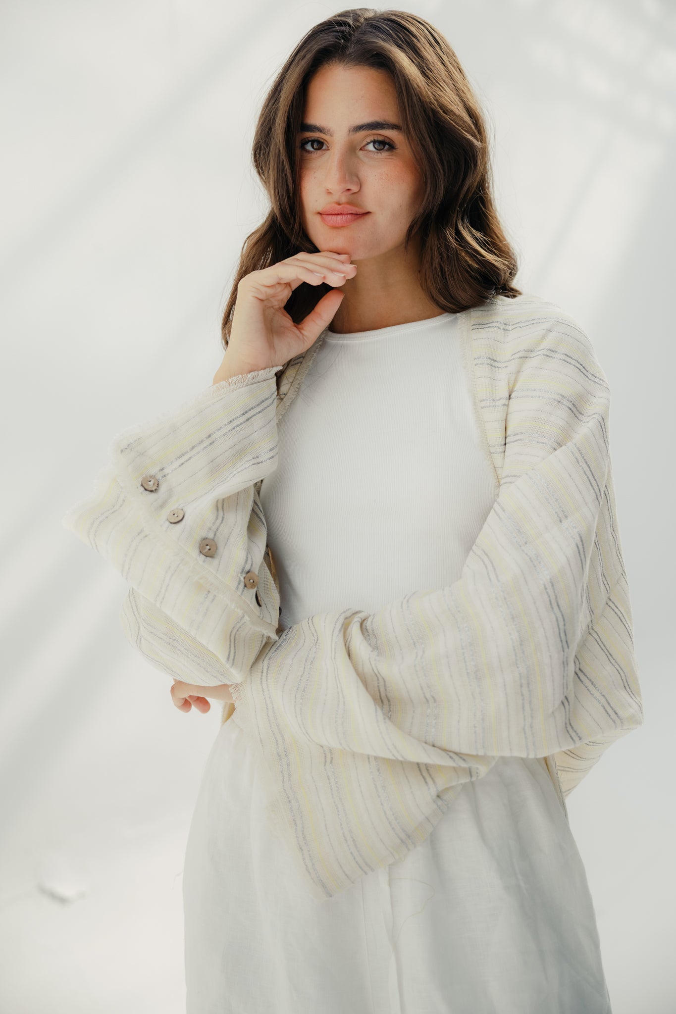 The Morning Light cardigan Green