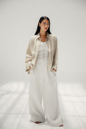 The summer trace chemise Beige