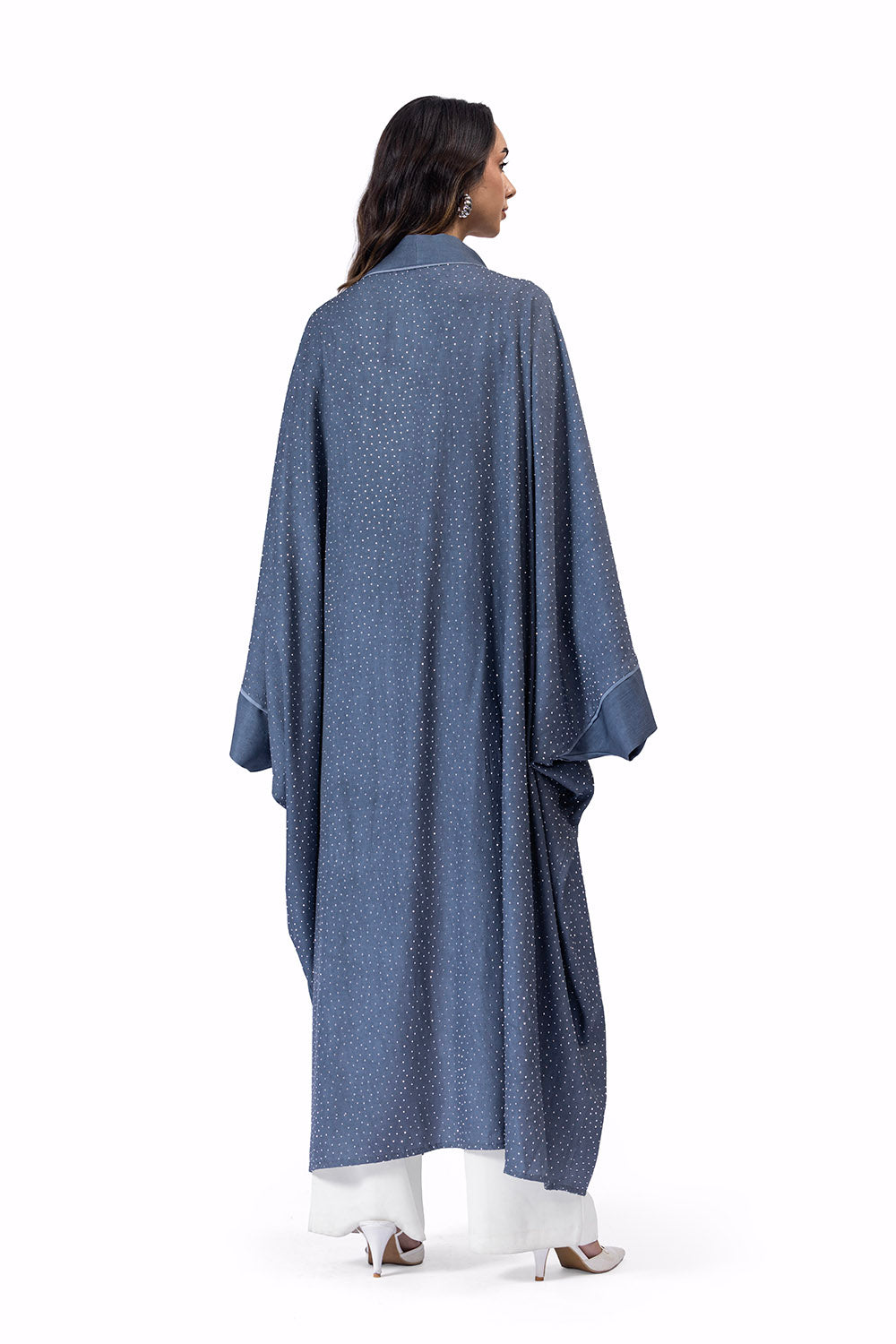 Al Jawhara kaftan Blue