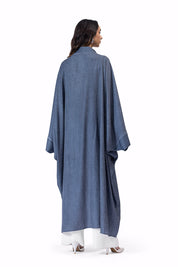 Al Jawhara kaftan Blue