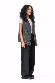 The Sultana vest Dark Grey