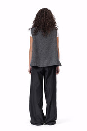 The Sultana vest Dark Grey