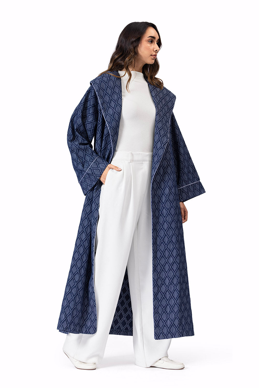 The Thuraya kaftan Navy BLUE