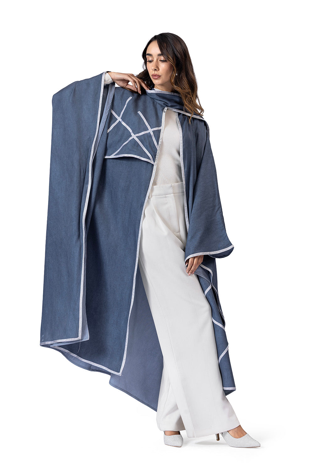 The Asala kaftan Navy Blue