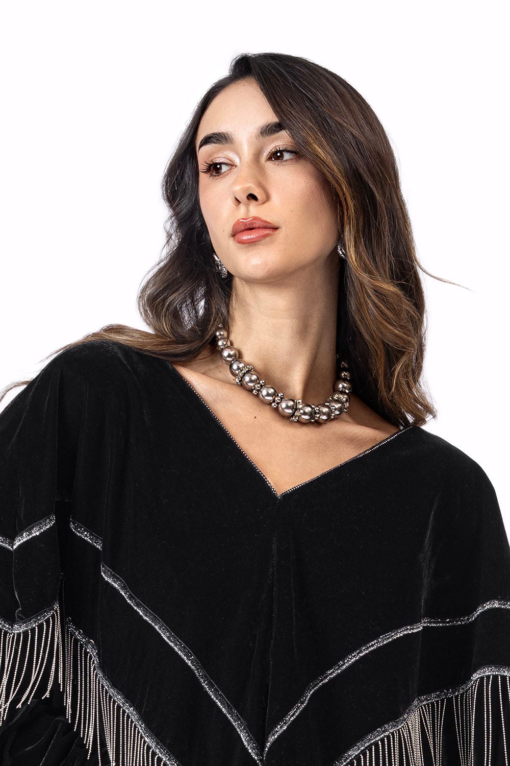 The Latifa Abaya Black