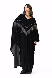 The Latifa Abaya Black