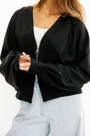 The Seamline Jacket Black