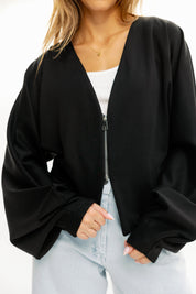 The Seamline Jacket Black