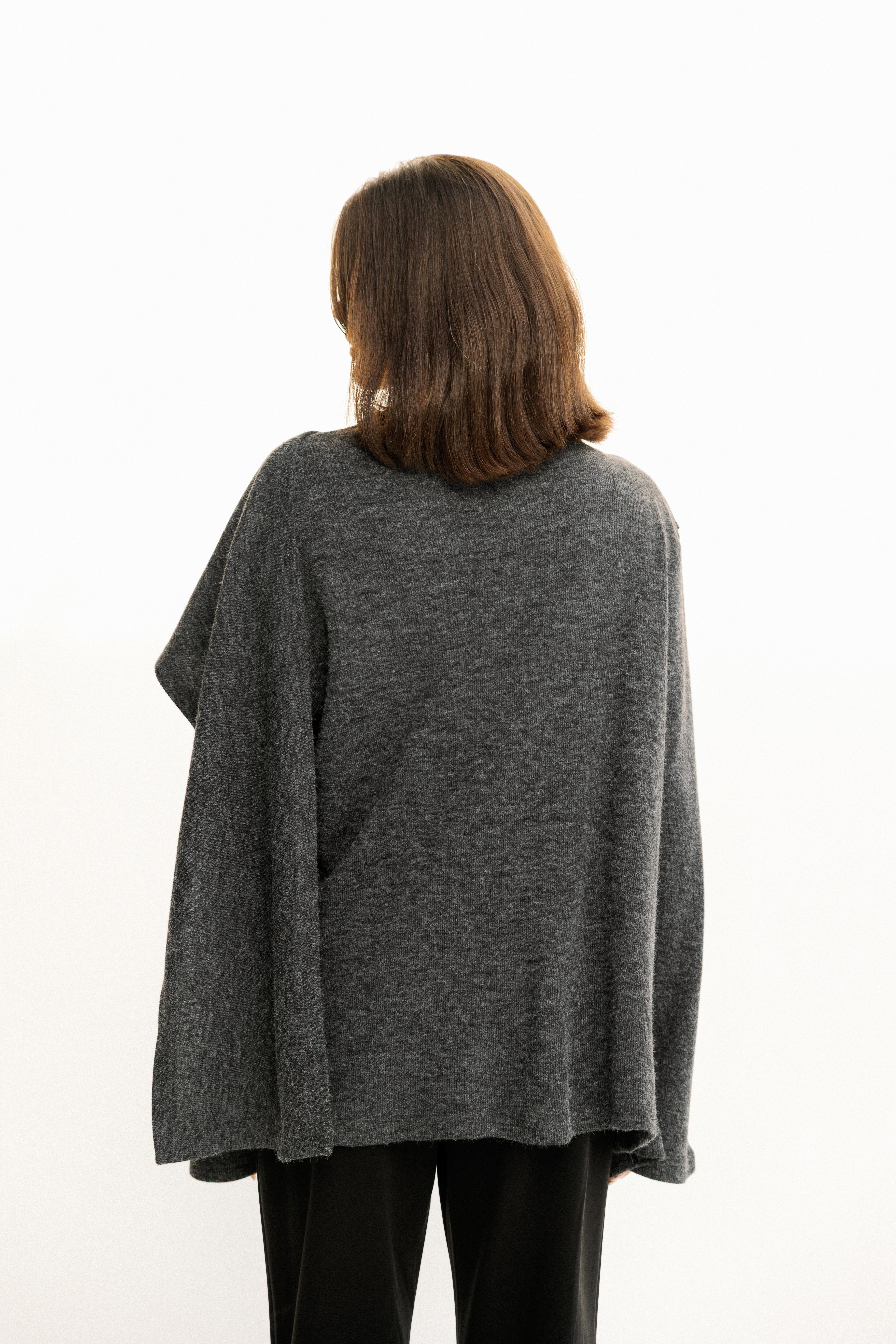 The loop jacket  Dark Gray