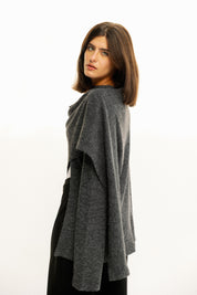 The loop jacket  Dark Gray