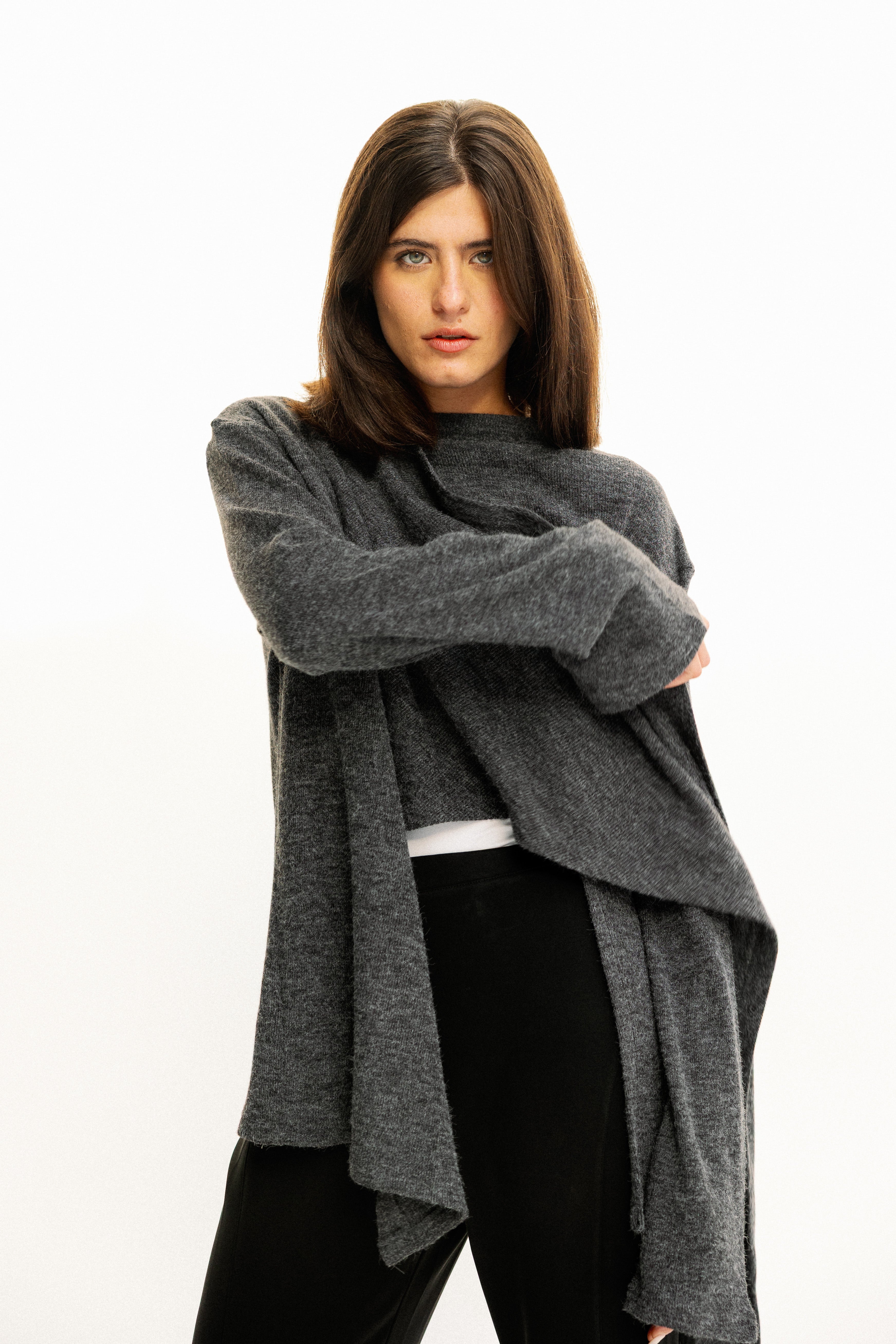The loop jacket  Dark Gray