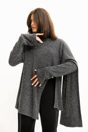 The loop jacket  Dark Gray