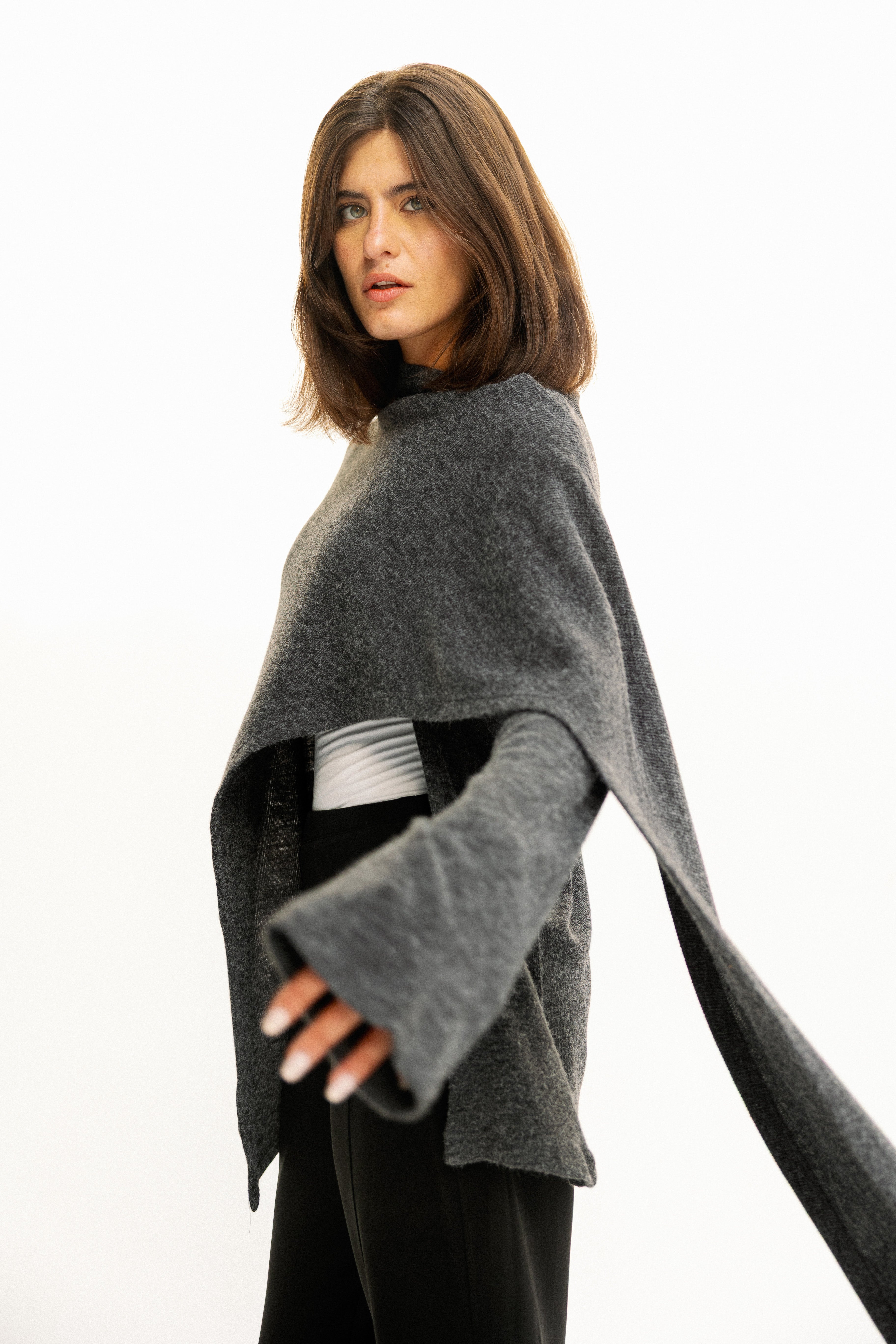The loop jacket  Dark Gray