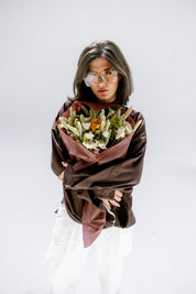 the Mocha Curve Top Brown