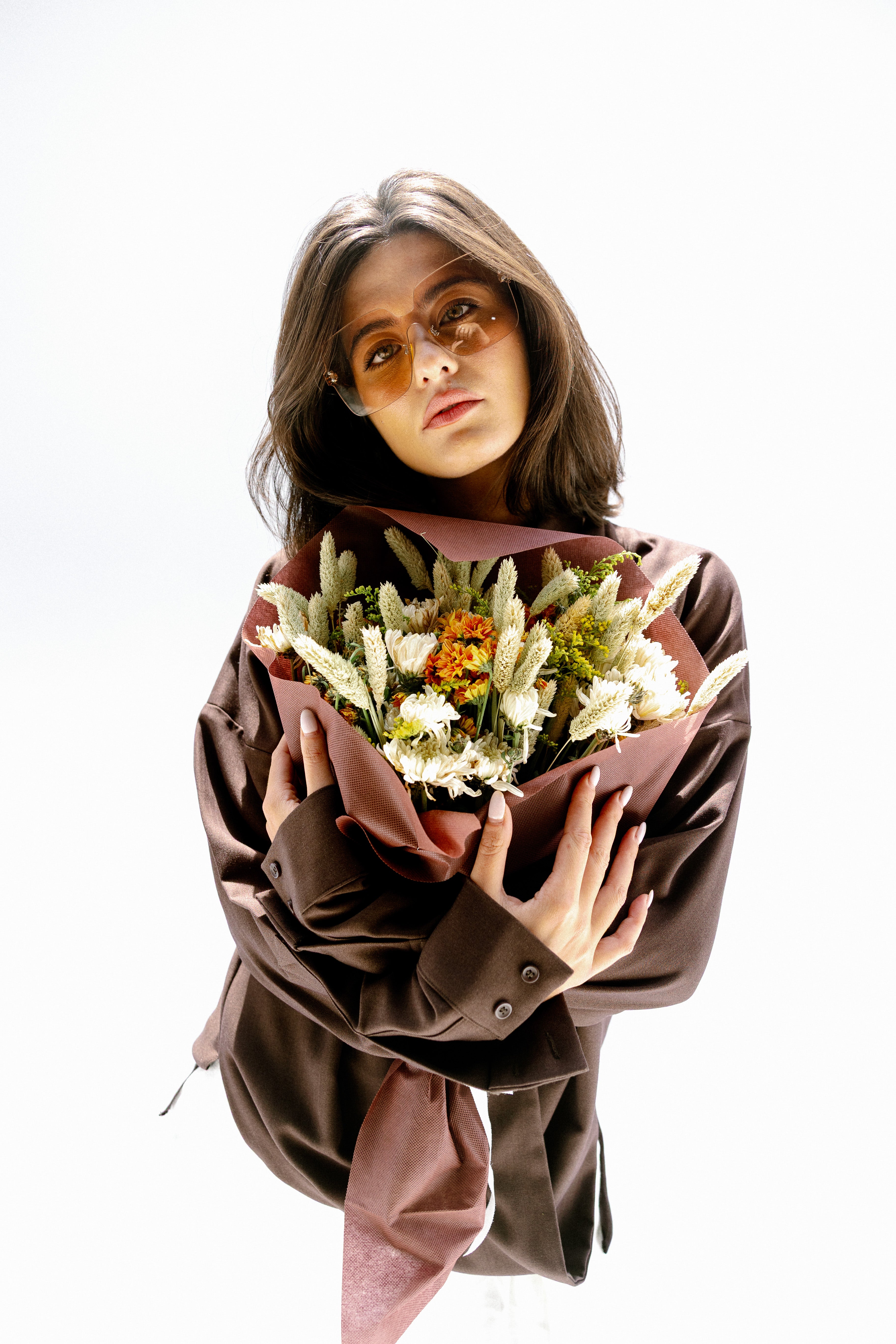 the Mocha Curve Top Brown