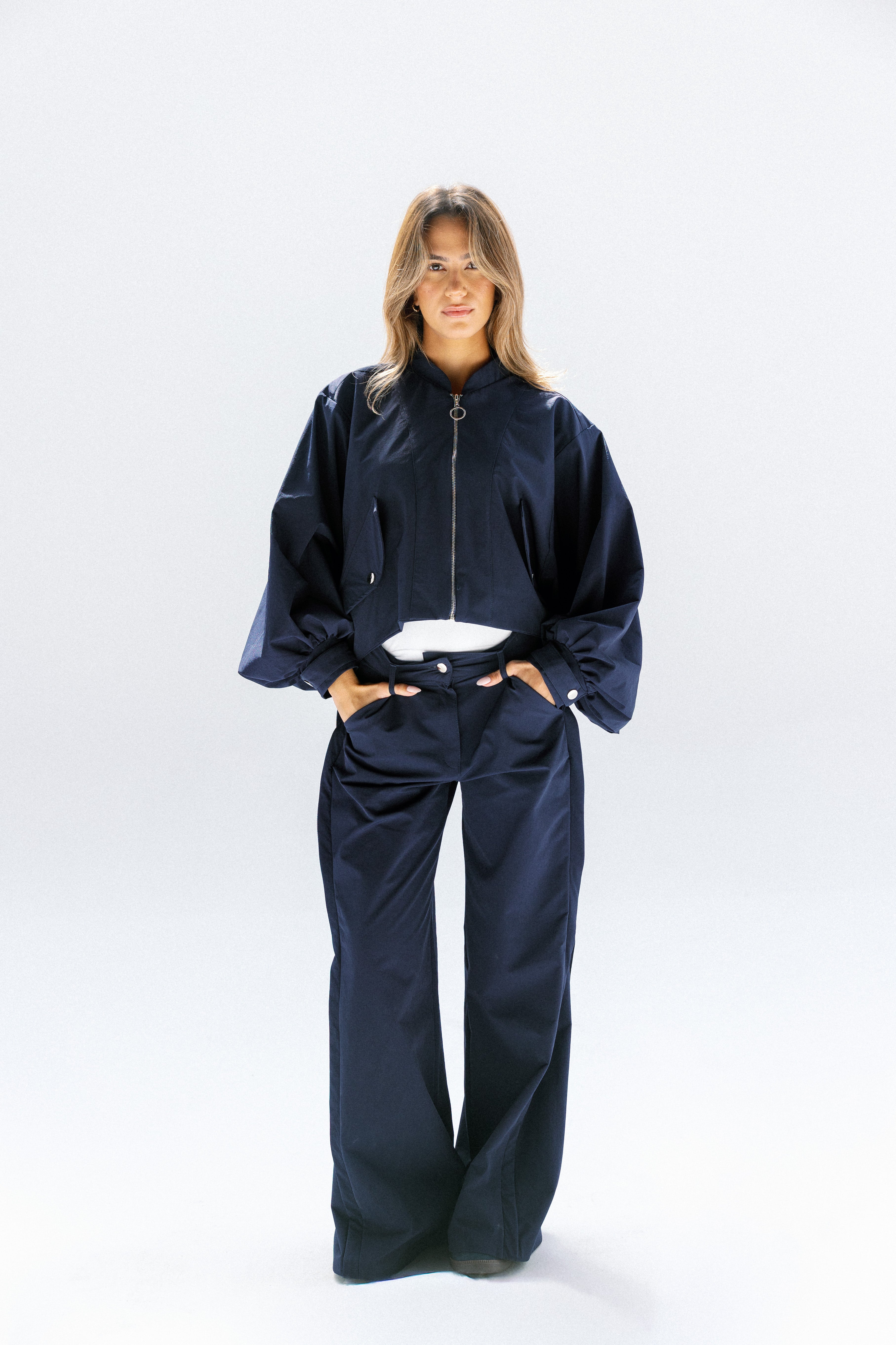 The storm core jacket  Navy Blue