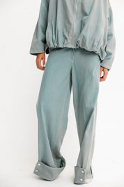 Contour Rib Bodysuit Vintage Pants