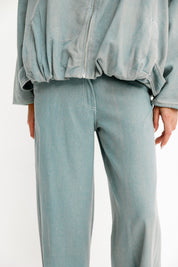 Contour Rib Bodysuit Vintage Pants