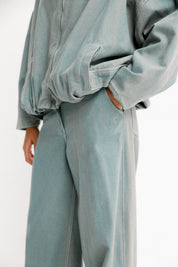 Contour Rib Bodysuit Vintage Pants