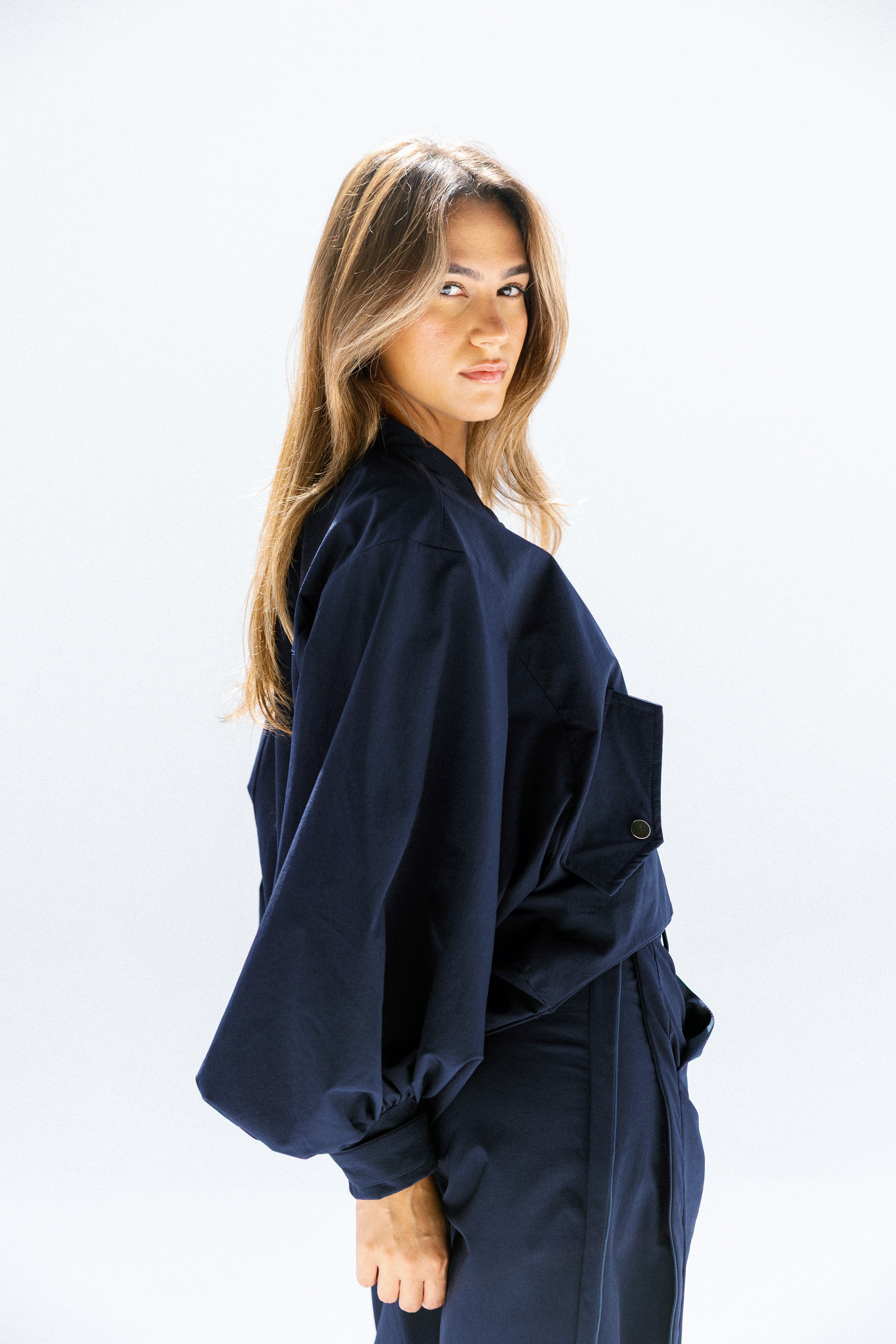 The storm core jacket  Navy Blue