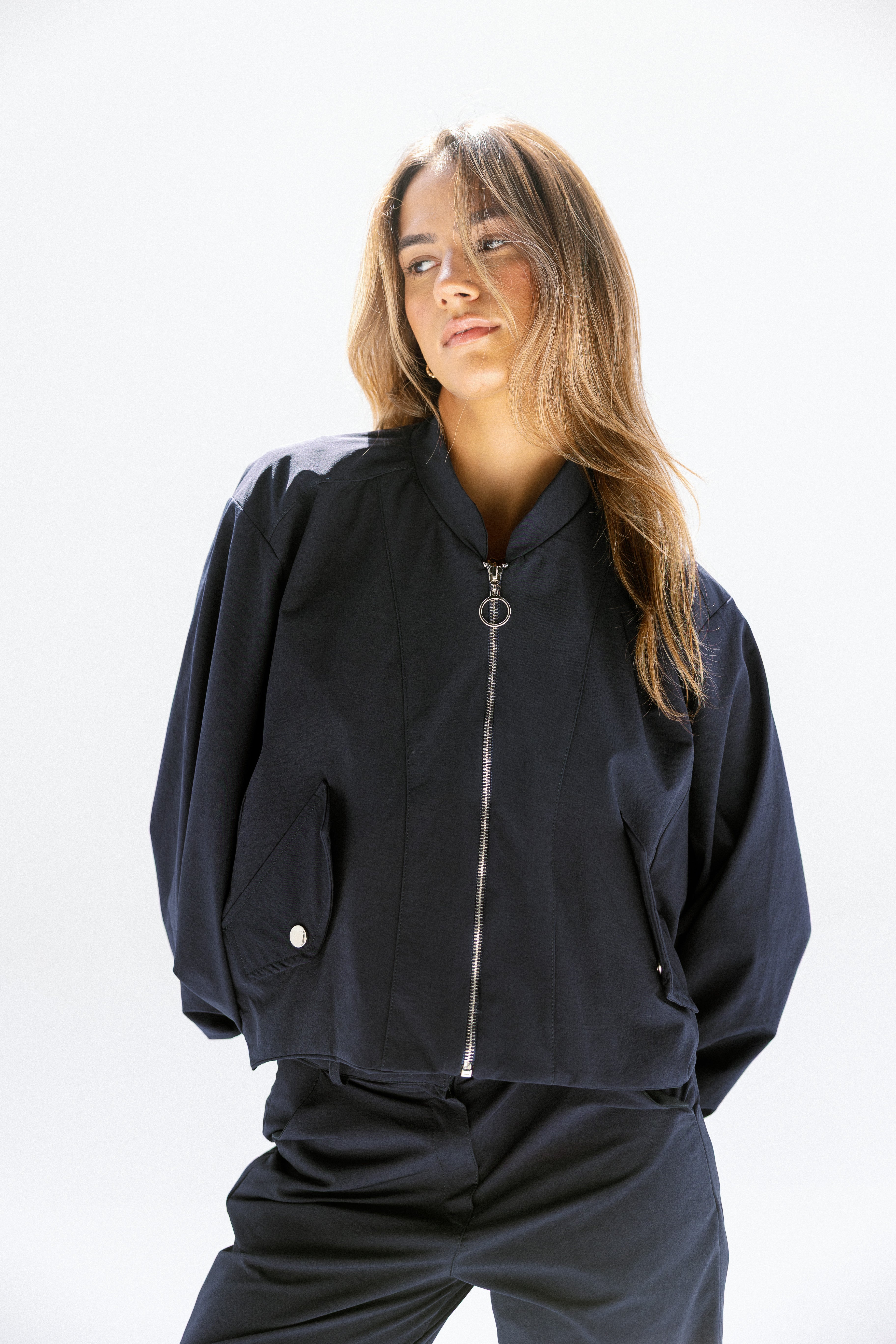 The storm core jacket  Navy Blue