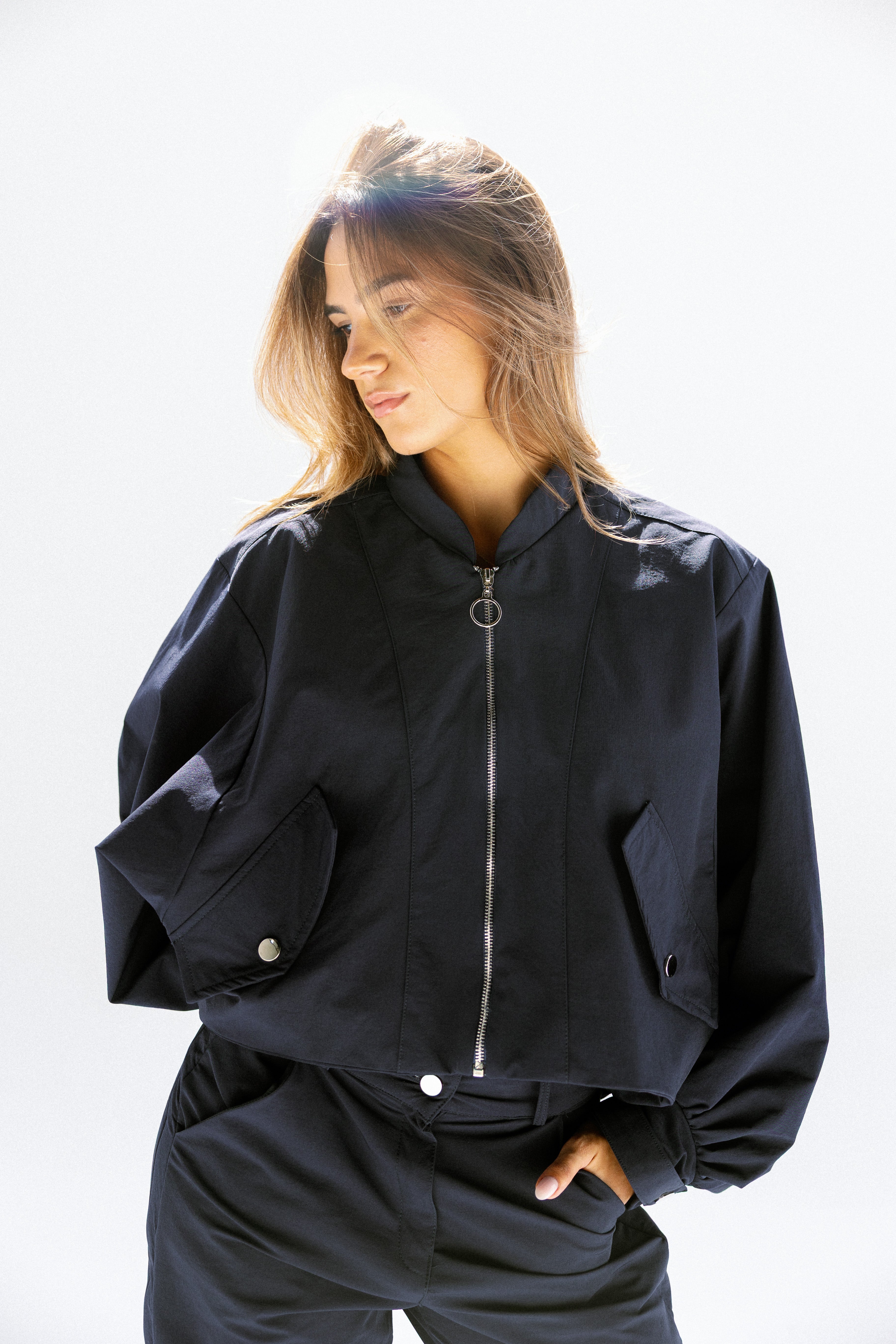 The storm core jacket  Navy Blue