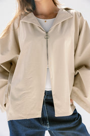 The Cloud line jacket Beige