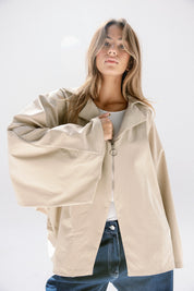 The Cloud line jacket Beige