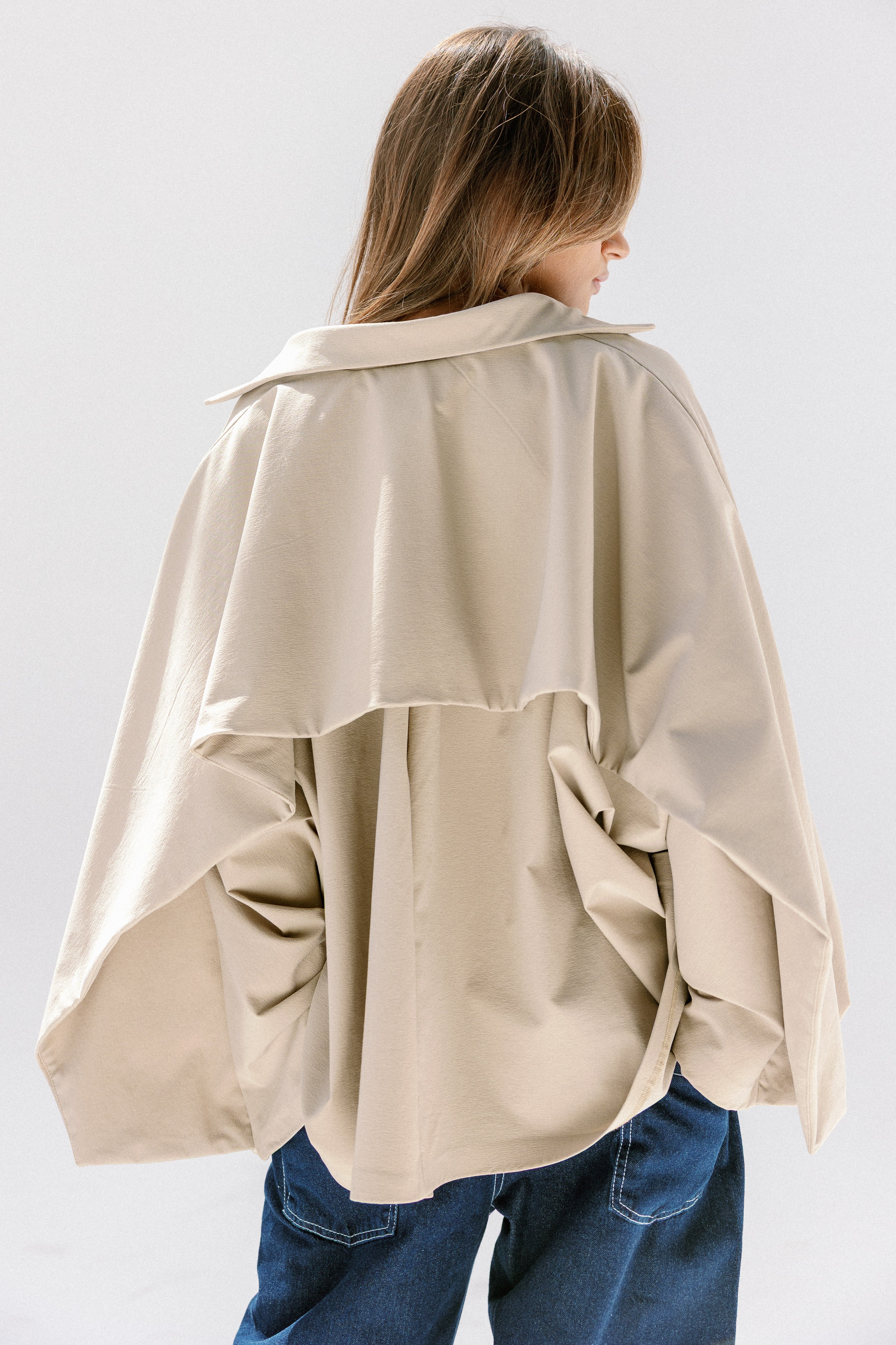 The Cloud line jacket Beige