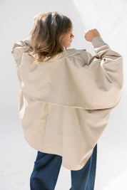 The Cloud line jacket Beige