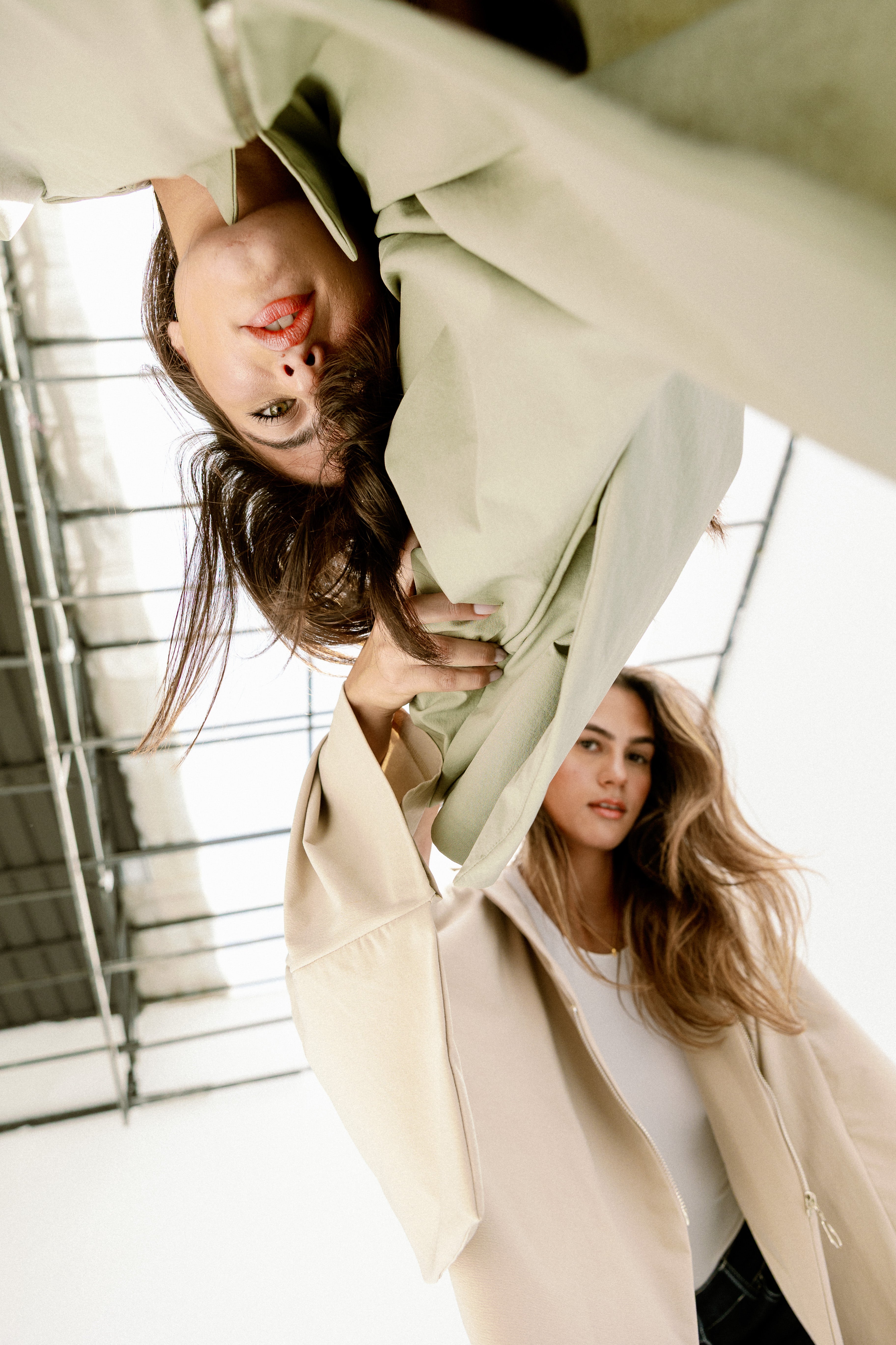 The Cloud line jacket Beige