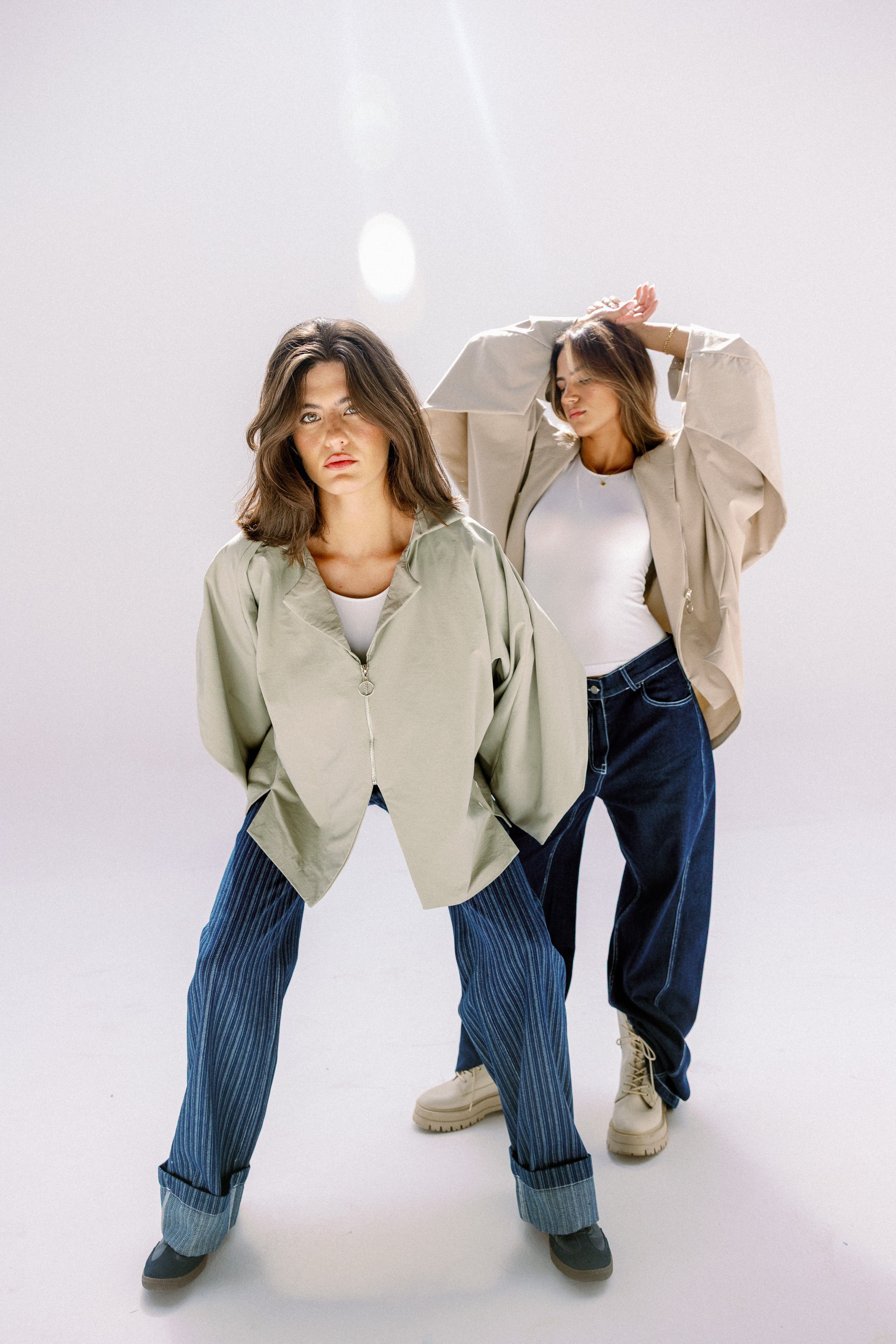 The Cloud line jacket  Mint