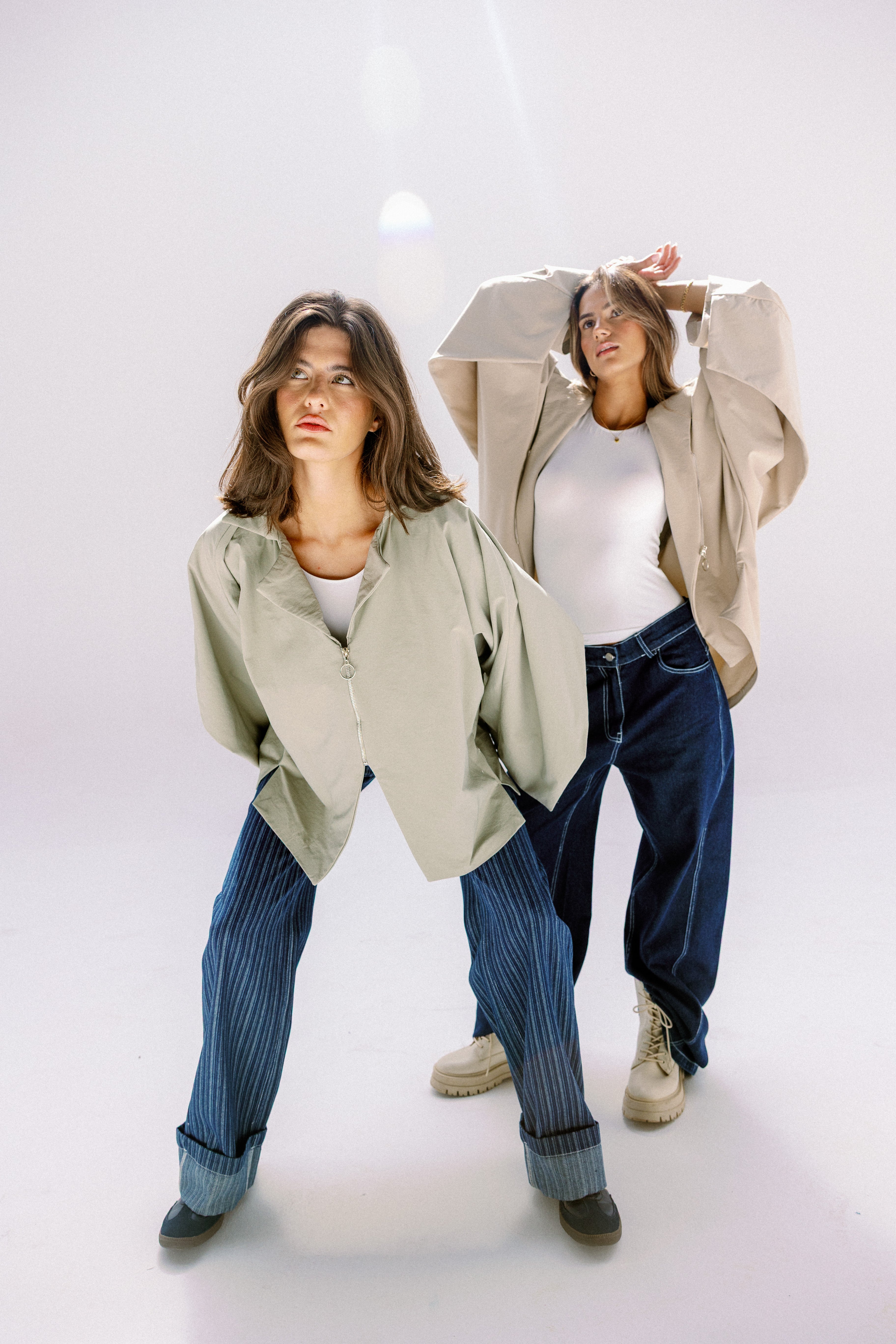 The Cloud line jacket  Mint