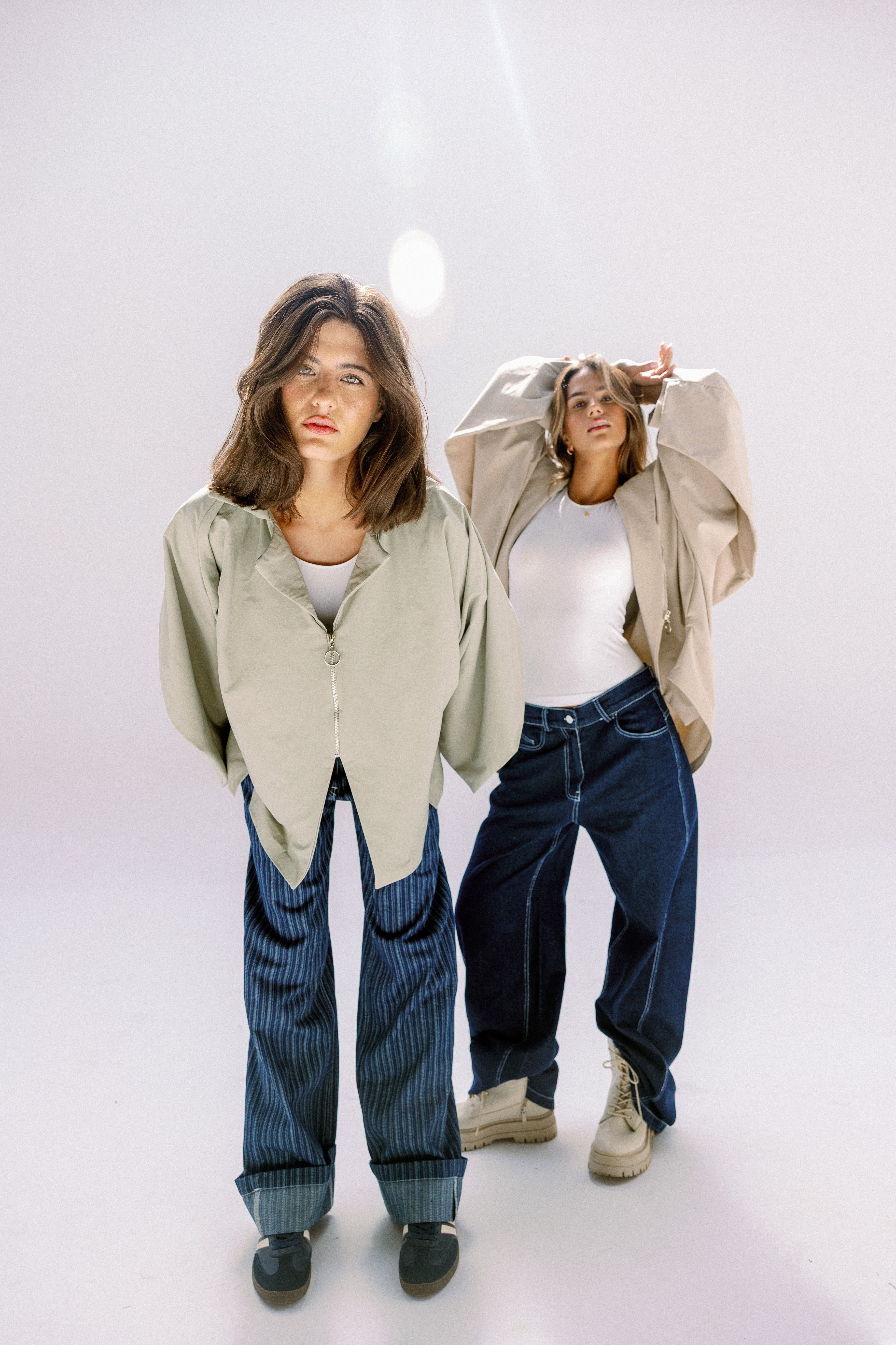 The Cloud line jacket  Mint