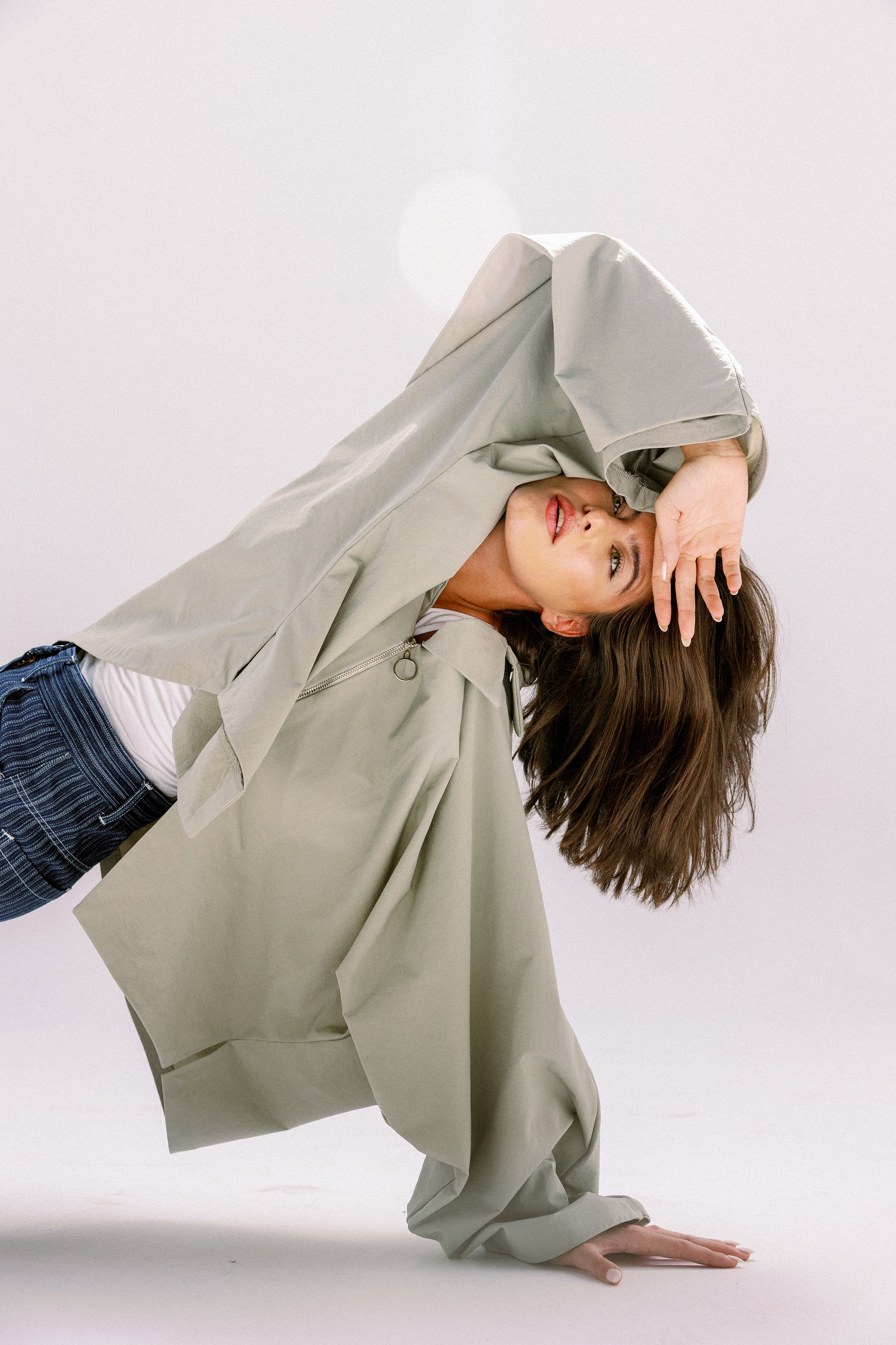 The Cloud line jacket  Mint