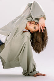 The Cloud line jacket  Mint