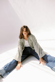 The Cloud line jacket  Mint