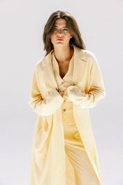 The solace cardigan  Yellow