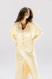 The solace cardigan  Yellow