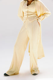 The solace cardigan  Yellow