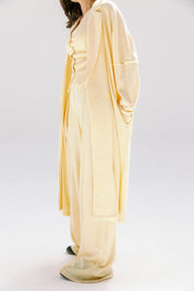 The solace cardigan  Yellow