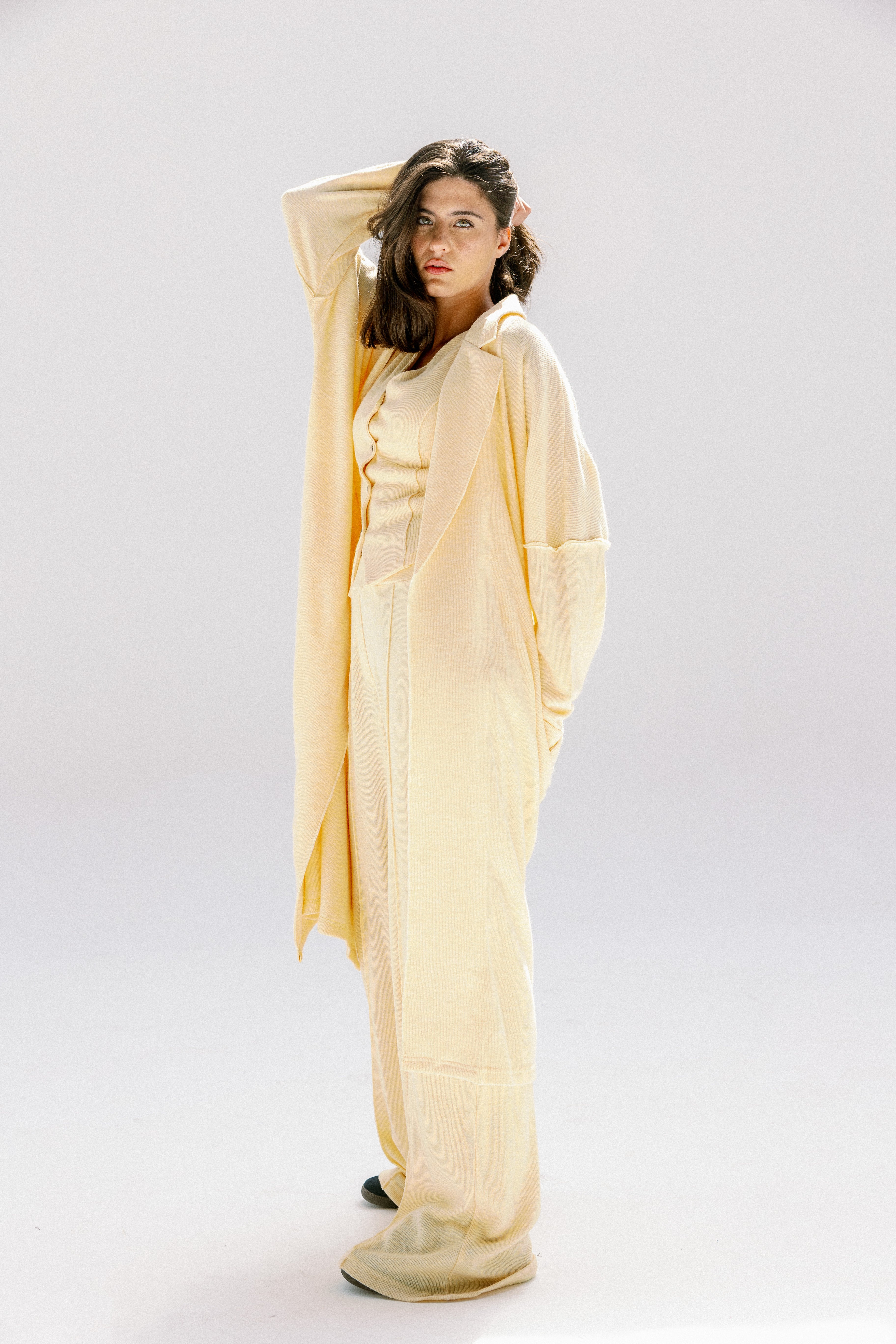 The solace cardigan  Yellow