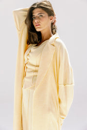 The solace cardigan  Yellow