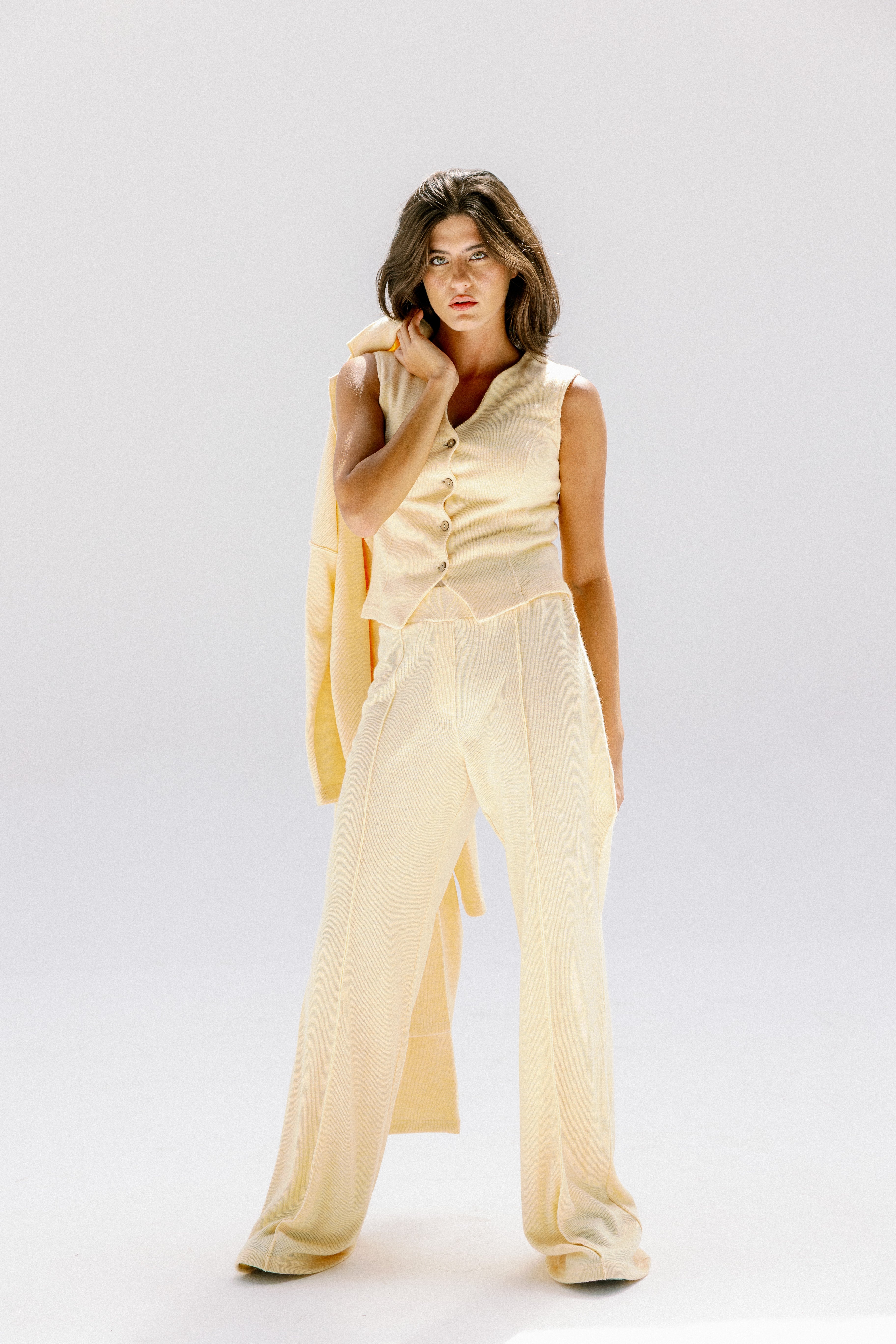 The solace vest  Yellow