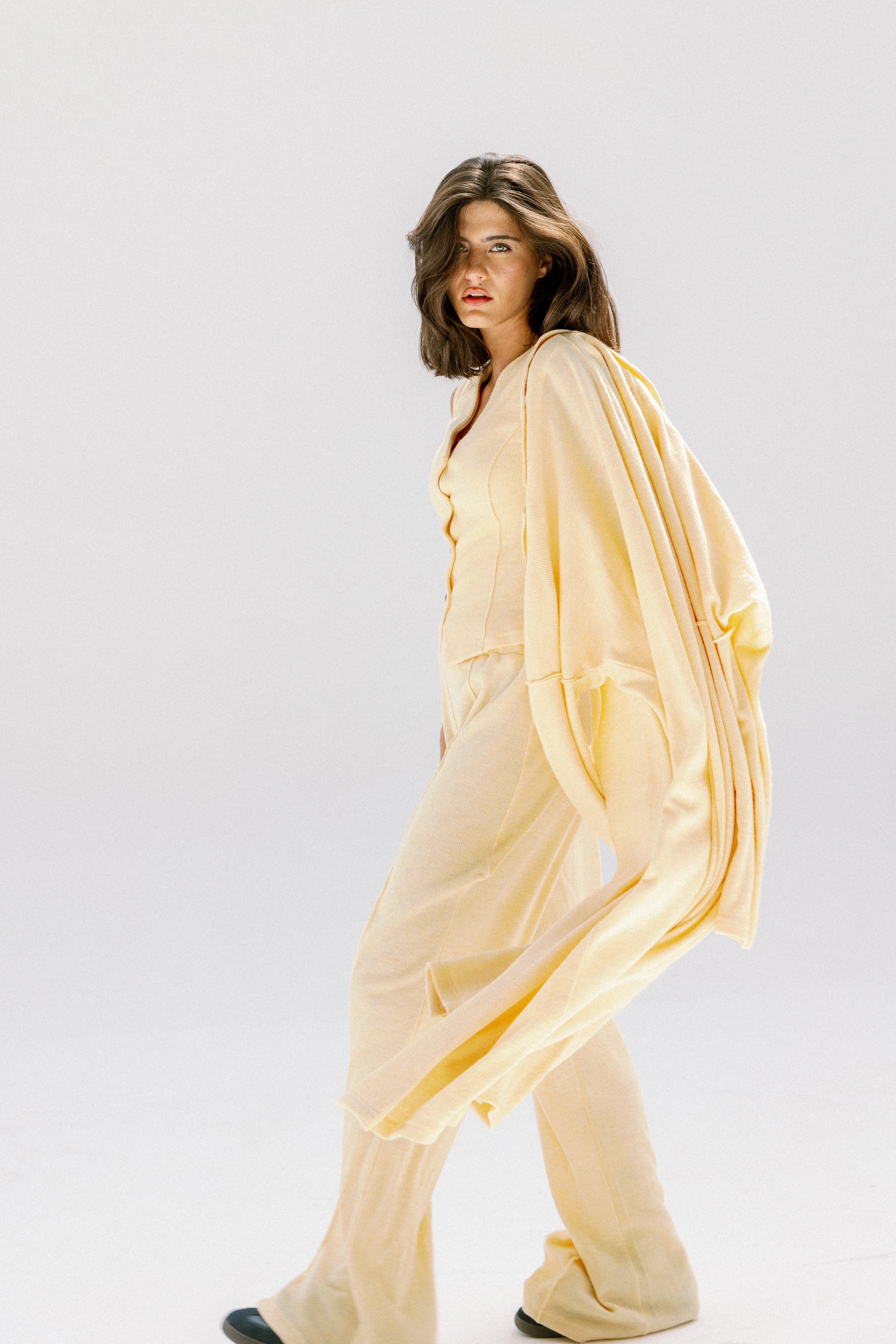 The solace cardigan  Yellow