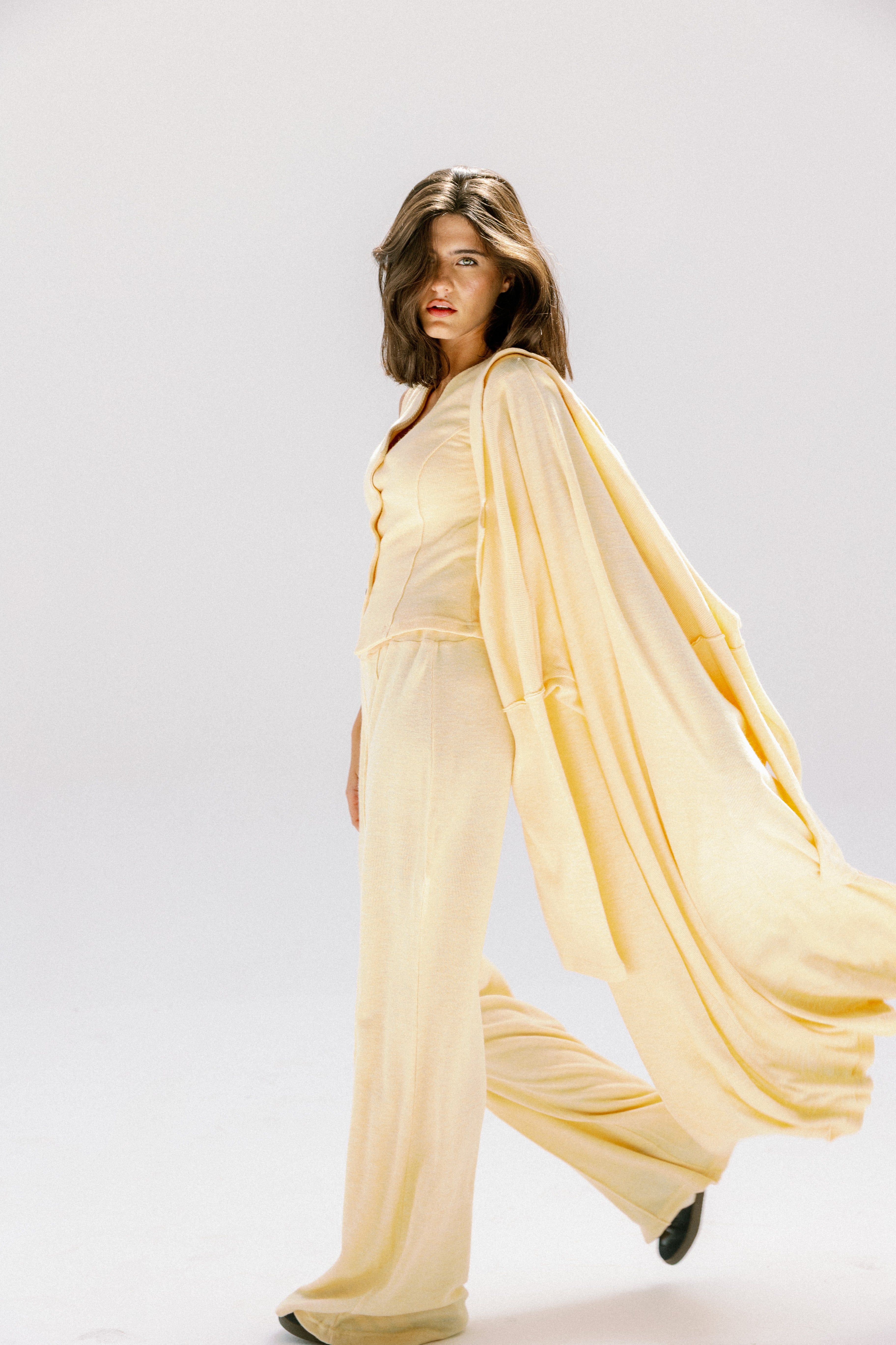 The solace cardigan  Yellow