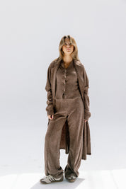 The solace pants  Brown